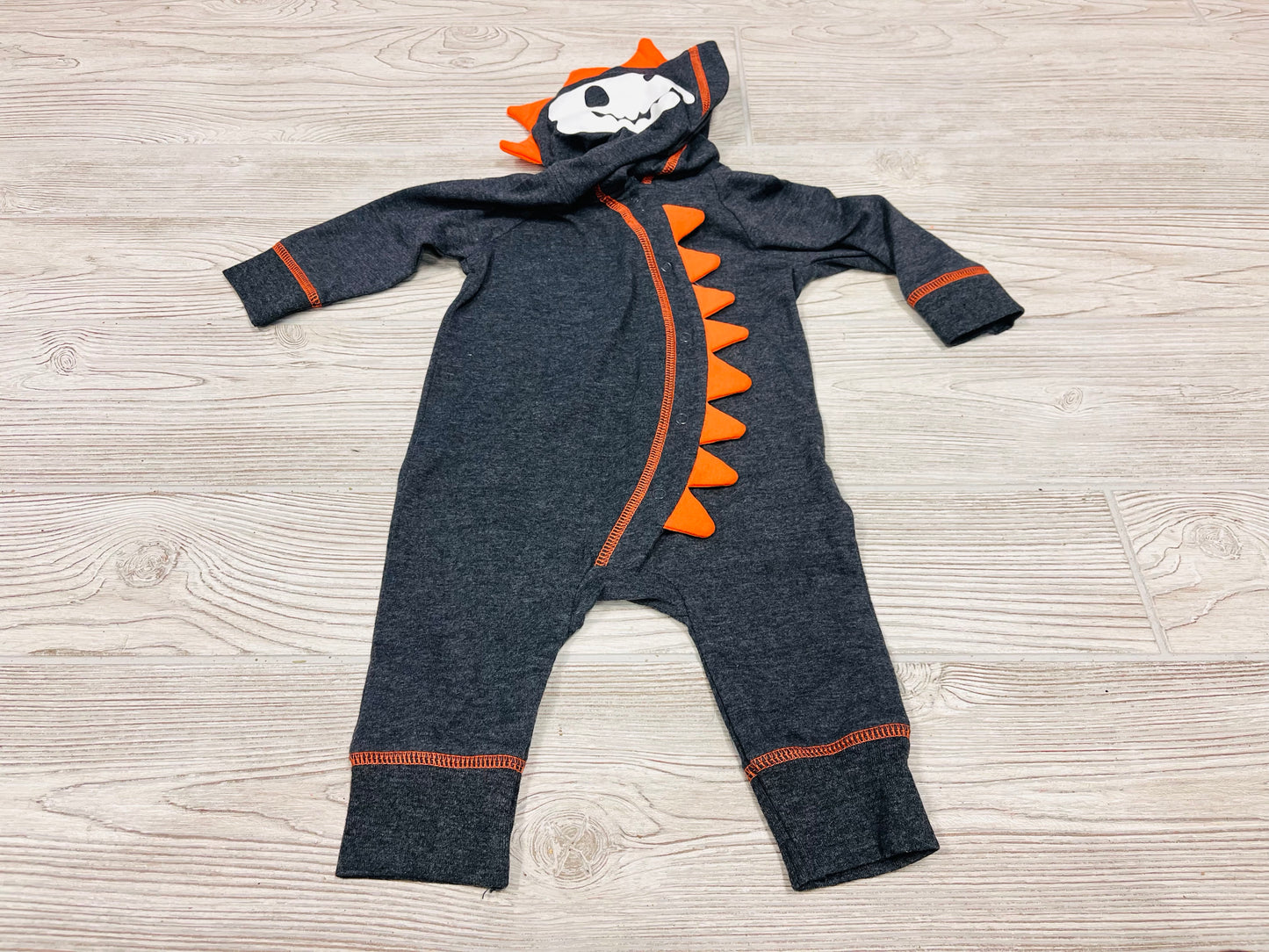 Cat & Jack Dinosaur Skeleton Outfit