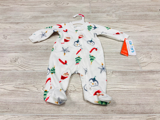Carter’s Zip Up Christmas Pajama
