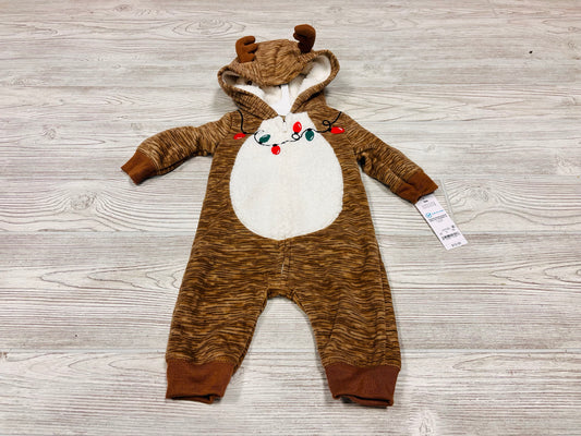 Carter’s Reindeer Zip Up Outfit