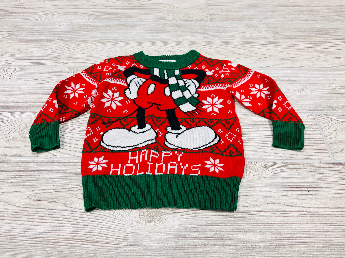 Disney Mickey Christmas Sweater