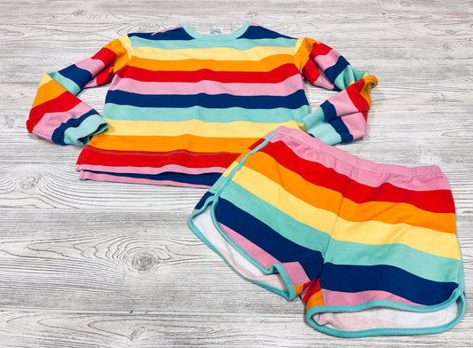 HannaAndersson Striped Outfit