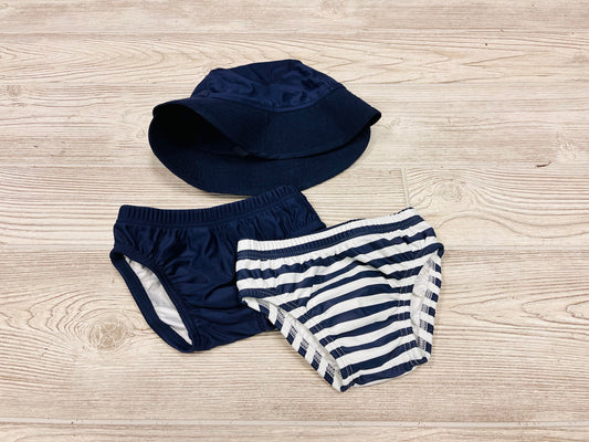 Primary Swim Diaper Set with Swim Hat