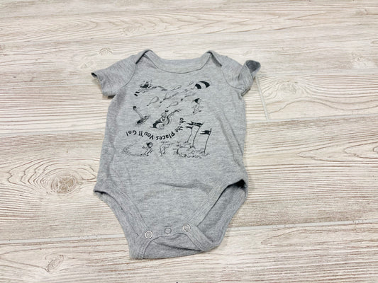 Dr.Seuss “Oh, the Places You’ll Go” Short Sleeve Onesie