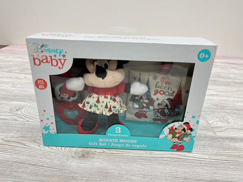 Disney Baby 3 Piece Minnie Mouse Gift Set