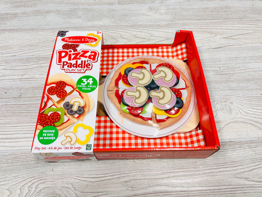 Melissa & Doug Pizza Paddle Play Set