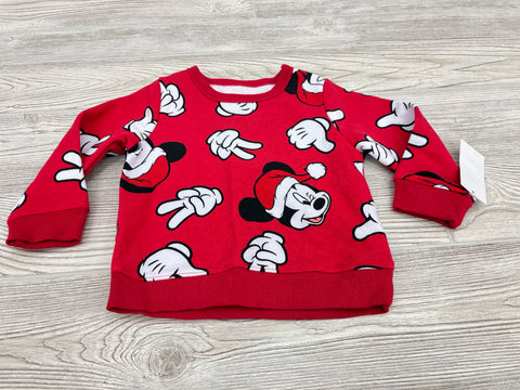 Mickey Mouse Santa Sweatshirt