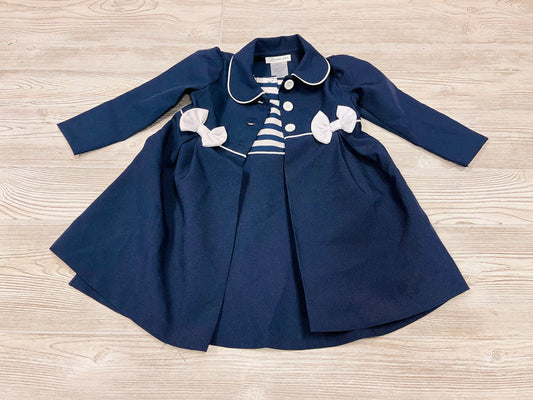 Bonnie Jean Nautical Dress with Jacket