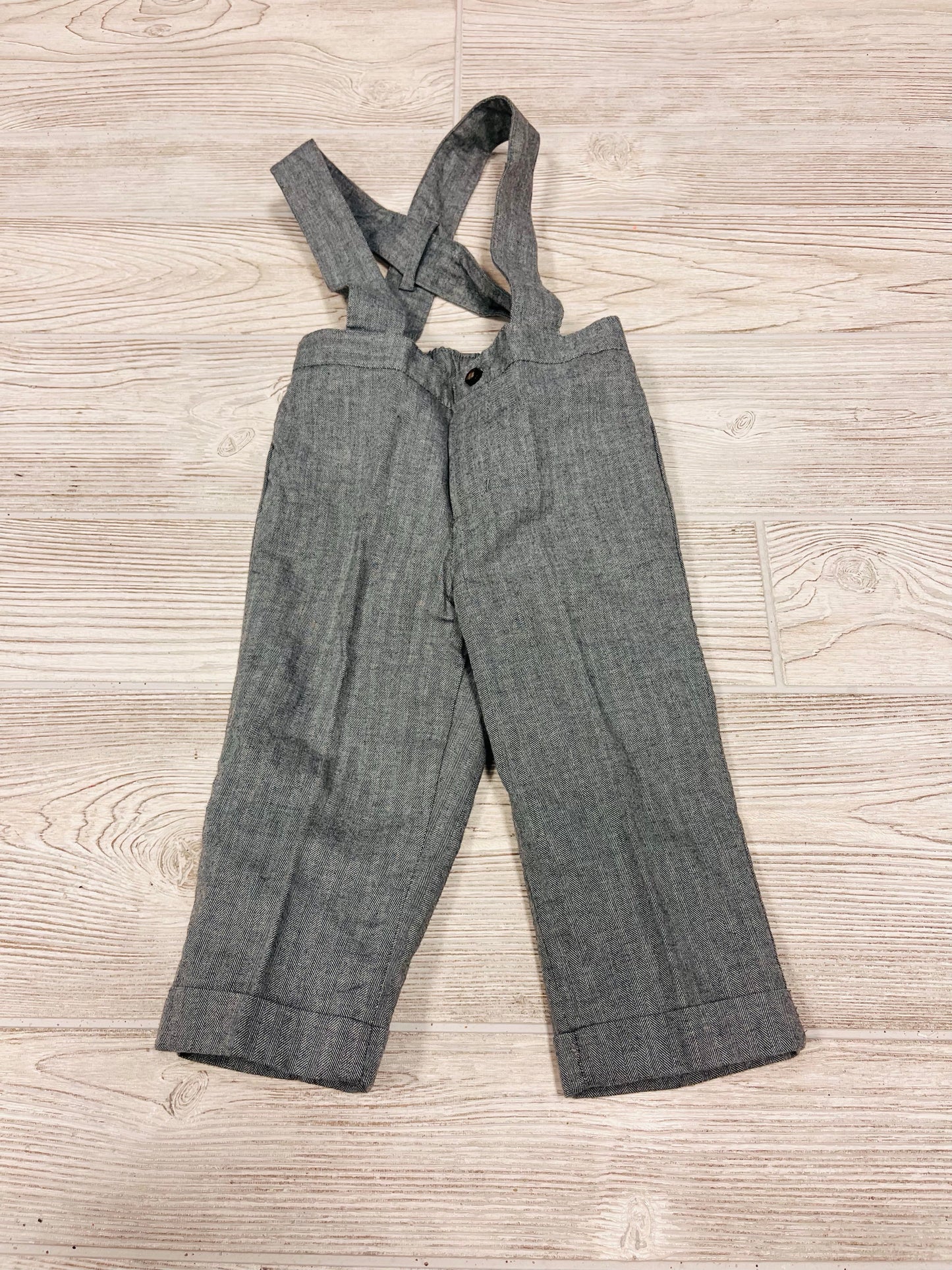 Janie and Jack Dress Pant Overalls