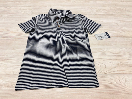 Tommy Bahama Striped Short Sleeve Polo Shirt