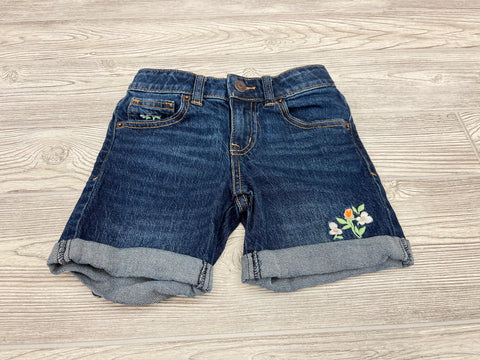 Cat & Jack Relaxed MIDI Stretch Jean Shorts