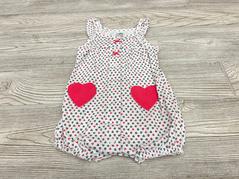 Carter’s Heart Print Romper