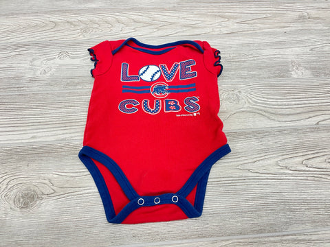 Genuine Merchandise “LOVE CUBS” Short Sleeve Onesie