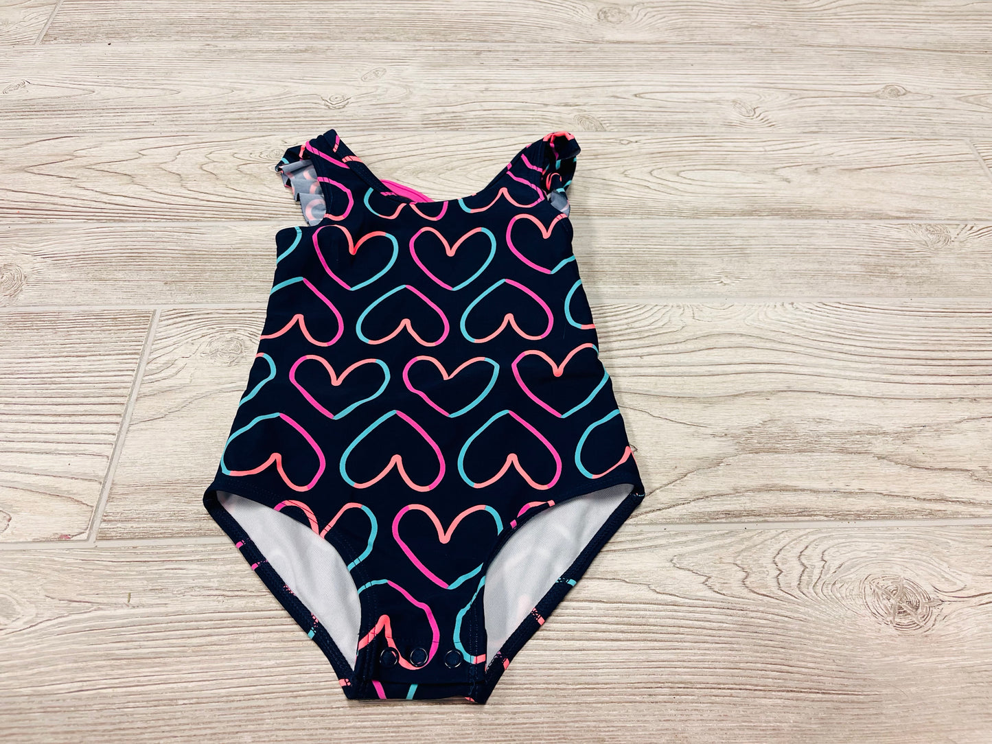 Carter’s Heart Print Swimsuit