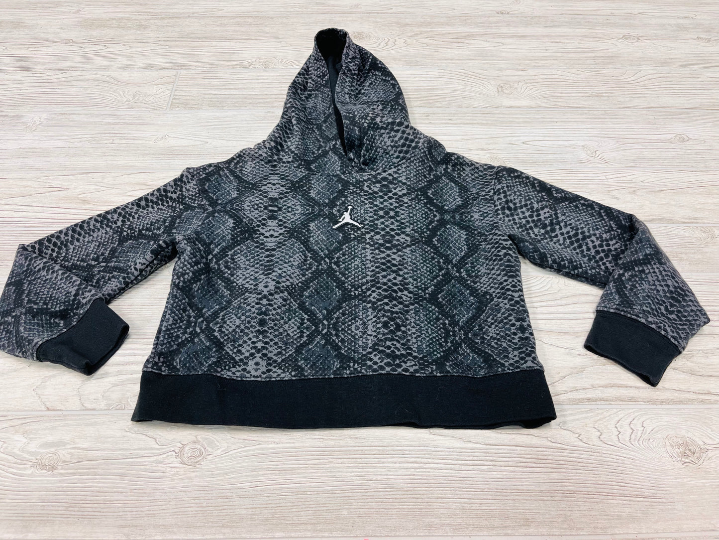 Nike Air Jordan Hooded Cropped Sweatshirt