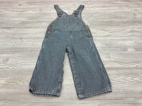 OshKosh Pinstriped Long Overalls