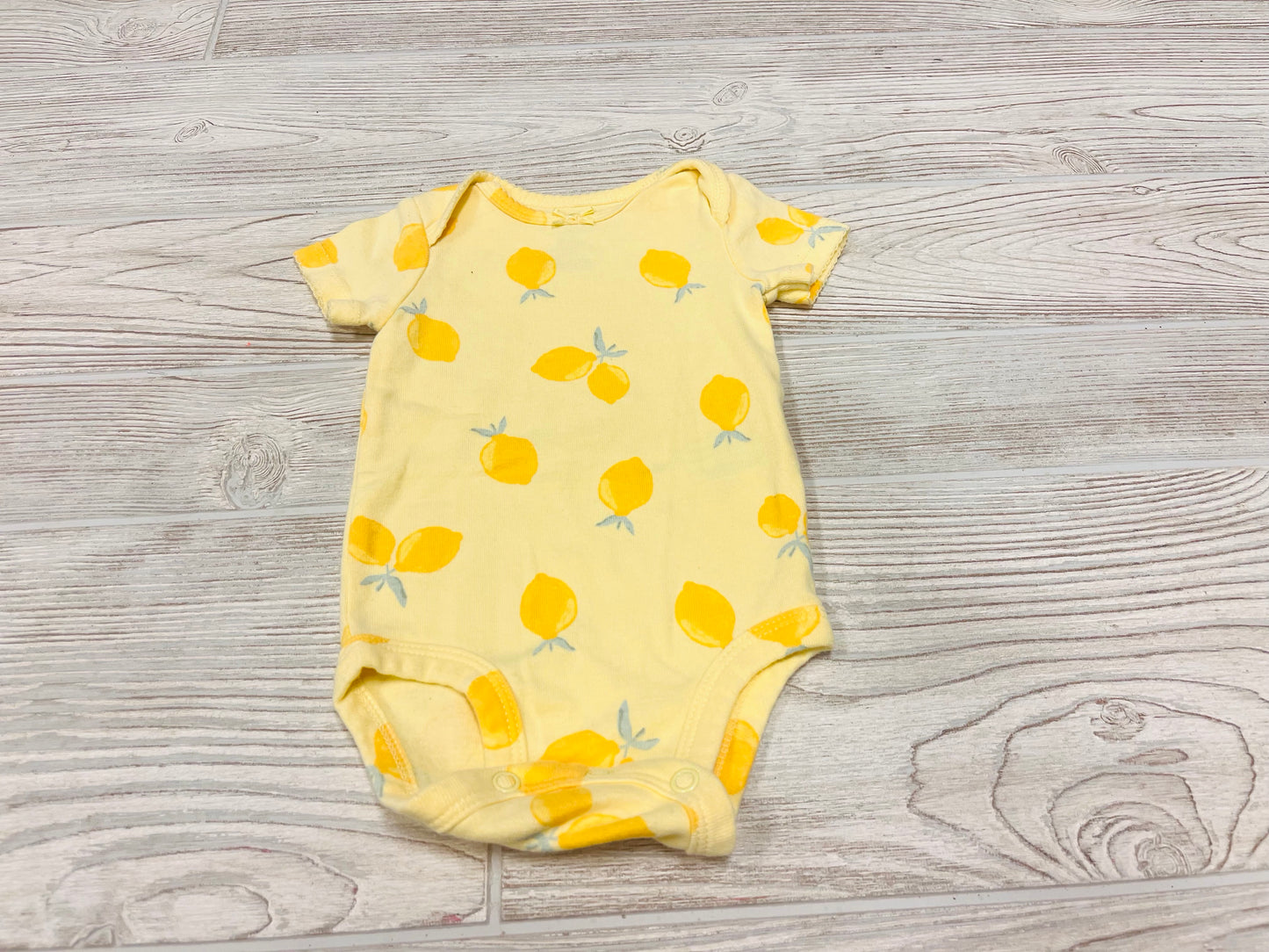 Carter’s Lemon Print Short Sleeve Shirt