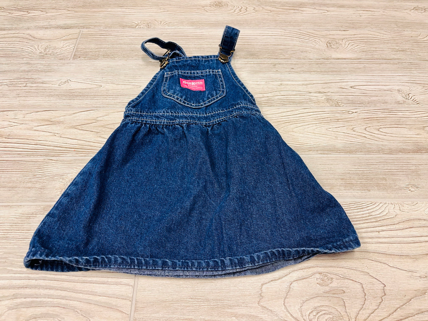 Vintage OshKosh Denim Overall Dress