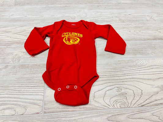 Iowa State Cyclones Long Sleeve Onesie