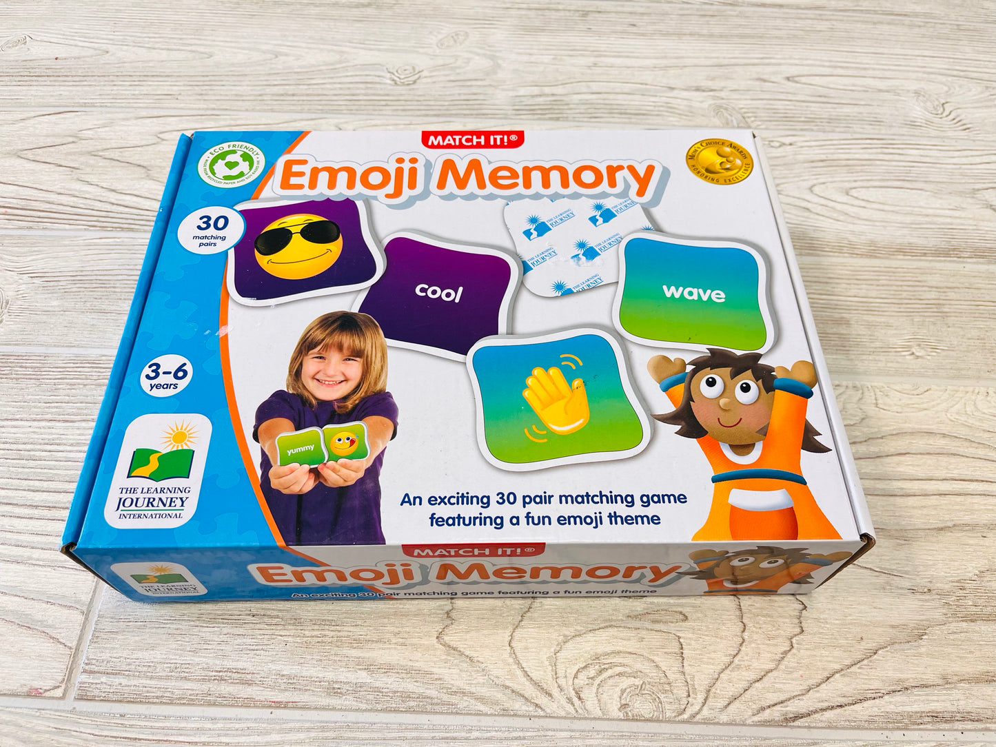The Learning Journey Match It! Emoji Memory
