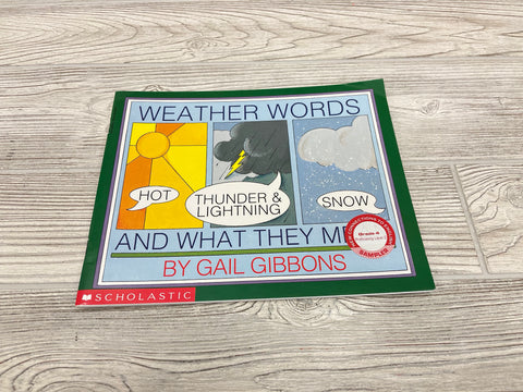 Weather Words And What They Mean