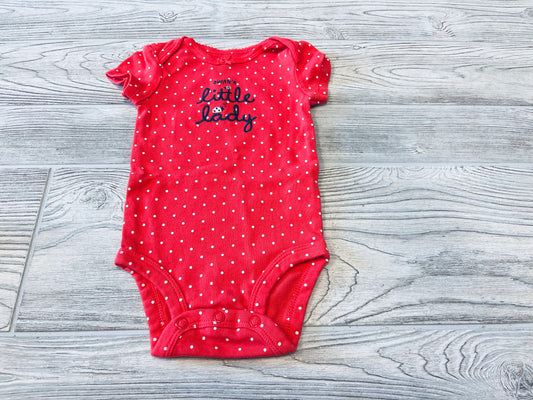 Carter’s “Auntie’s Little Lady” Short Sleeve Onesie