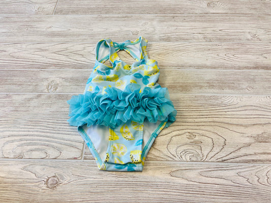 Cat & Jack Lemon Print Swimsuit