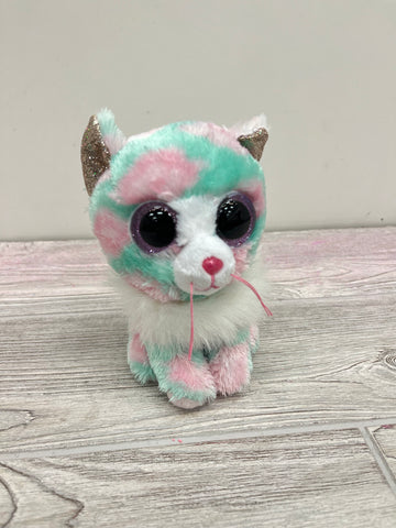 Ty Beanie Boos Silk Opal the Cat