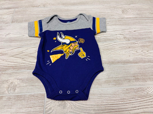 NFL Minnesota Vikings Short Sleeve Onesie