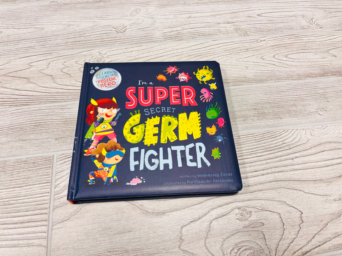 I’m a Super Secret Germ Fighter