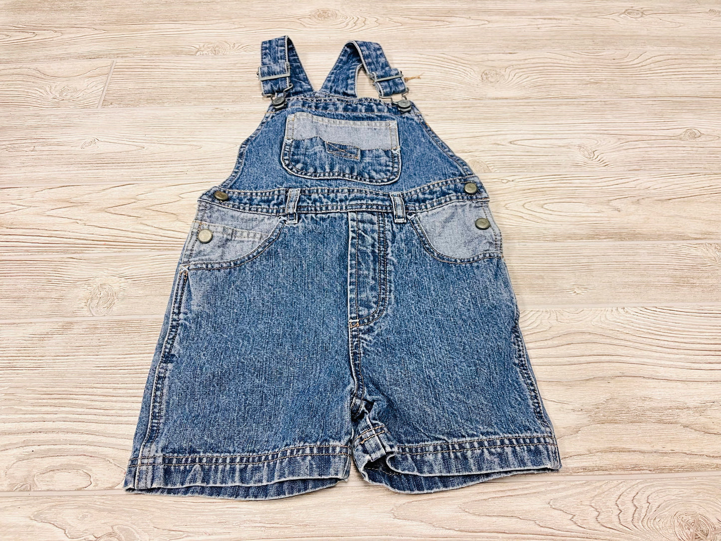 Vintage Unionbay Denim Short Overalls