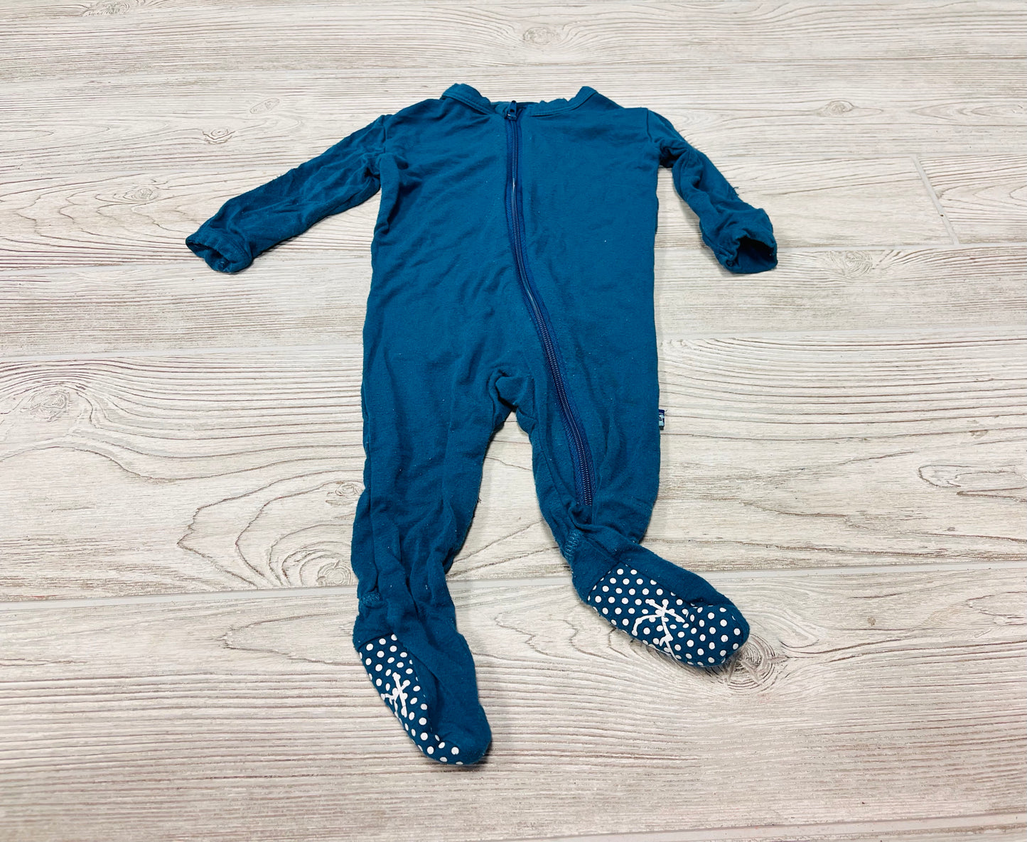 KicKee Pants Zip Up Bamboo Pajama