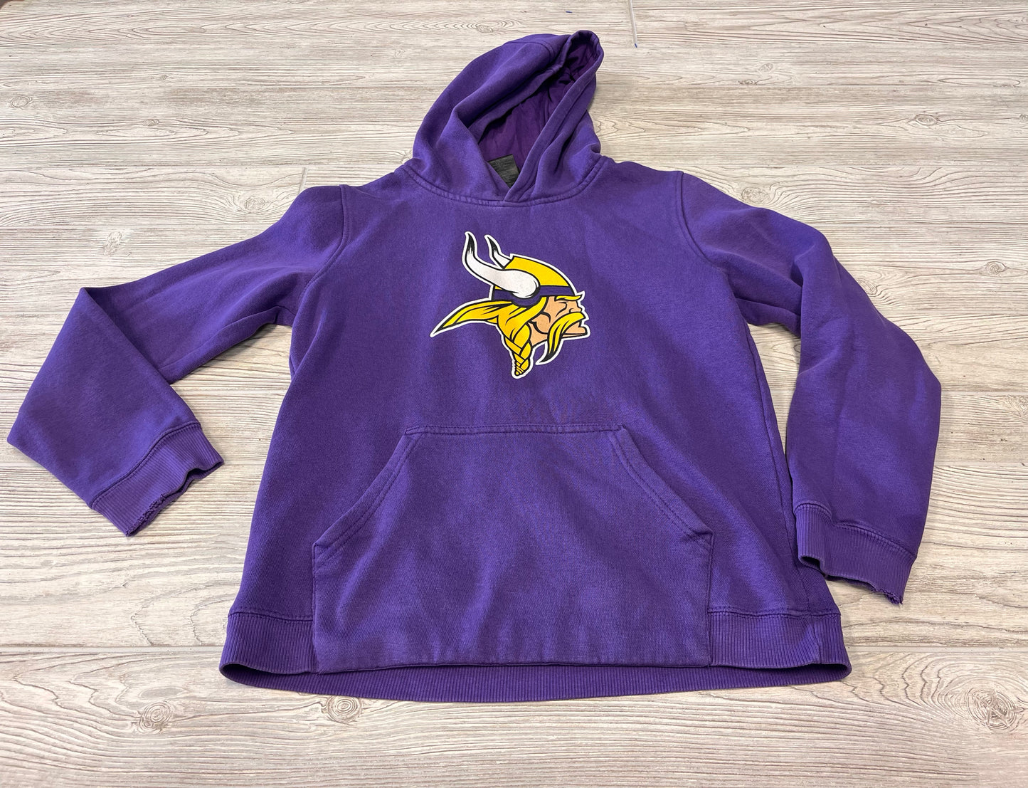 NFL Team Apparel Minnesota Vikings Hooded Sweatshirt