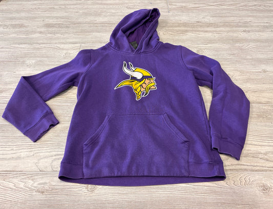 NFL Team Apparel Minnesota Vikings Hooded Sweatshirt