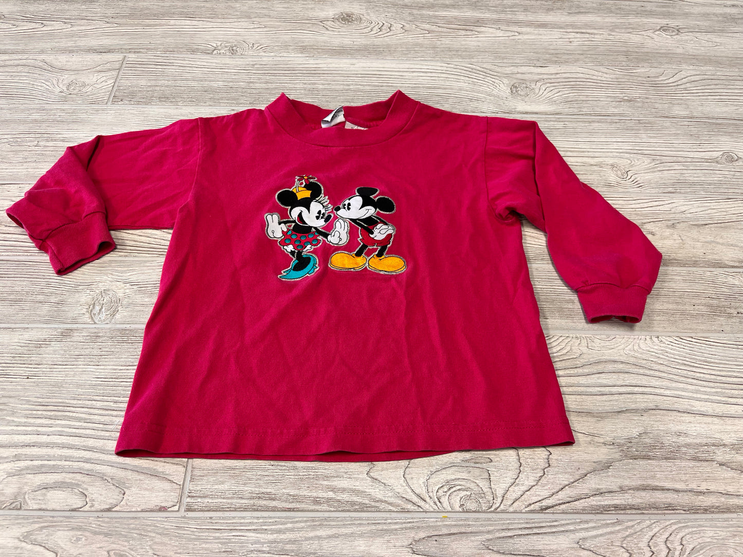 Vintage Mickey & Co. Embroidered Long Sleeve Shirt