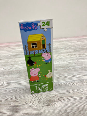 Peppa Pig 24 Piece Tower Puzzle