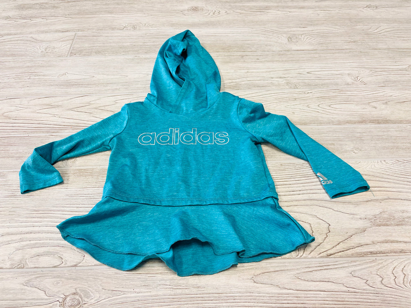 Adidas Athletic Hooded Long Sleeve Shirt