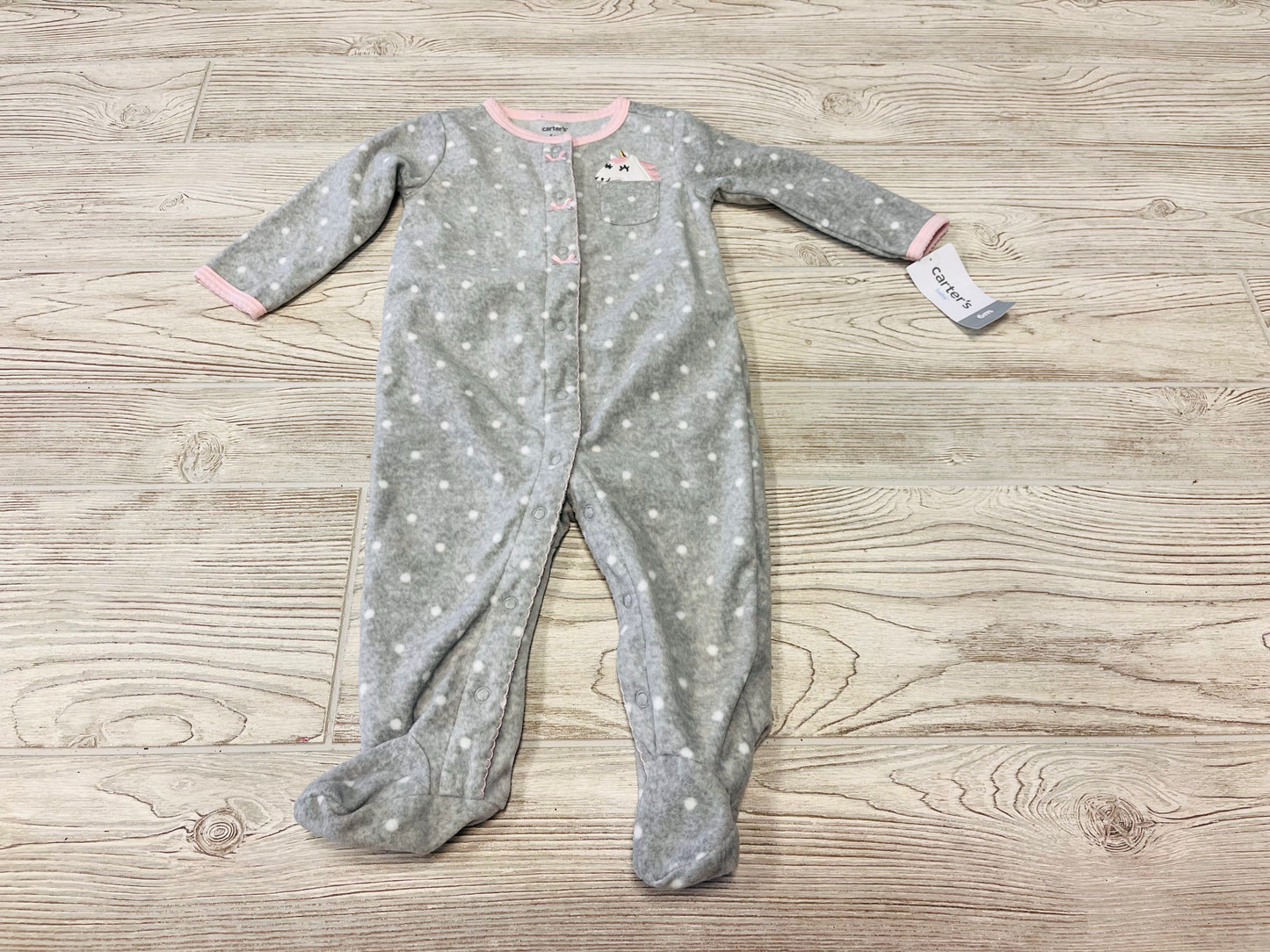 Carter’s Unicorn Button Down Fleece Pajama