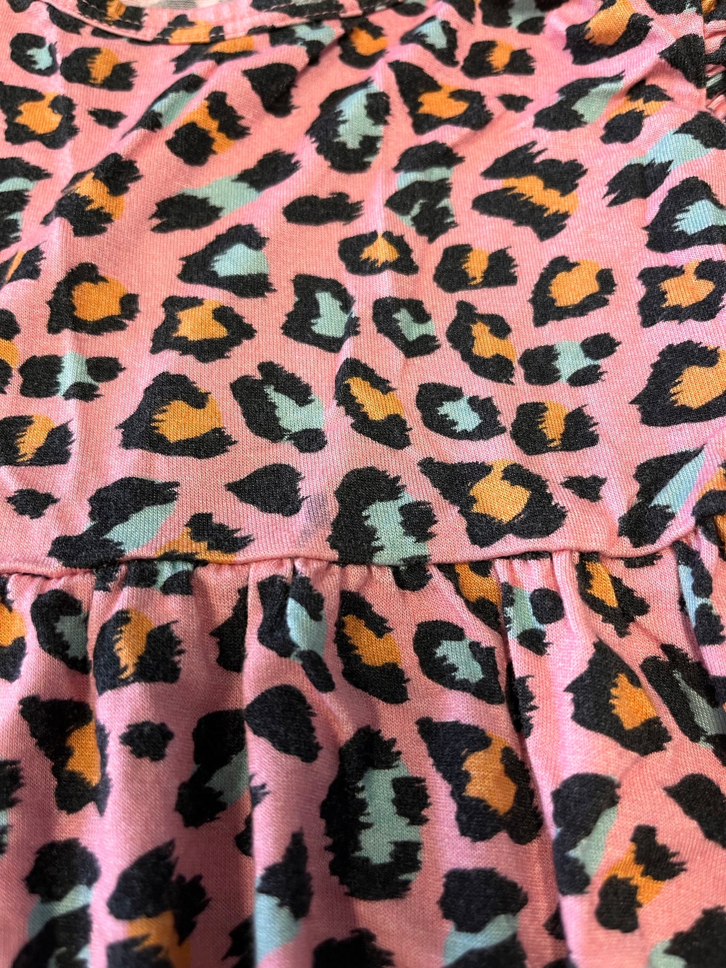 Posh Peanut Leopard Print Short Sleeve Shirt
