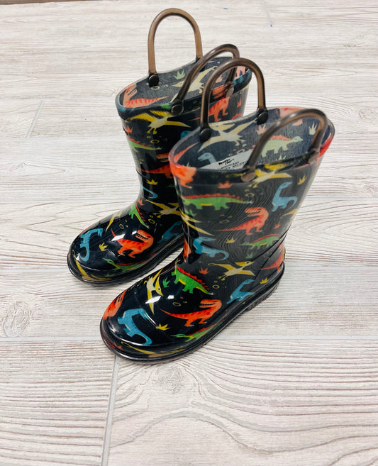 Western Chief Dinosaur Print Light Up Rain Boots