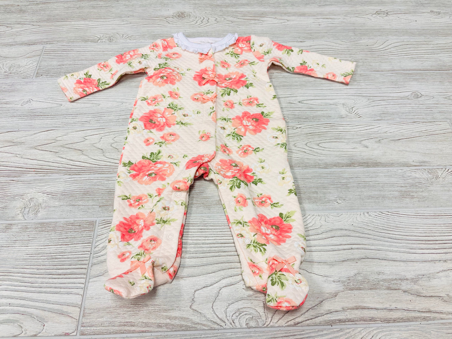 Laura Ashley Floral Print Button Down Outfit