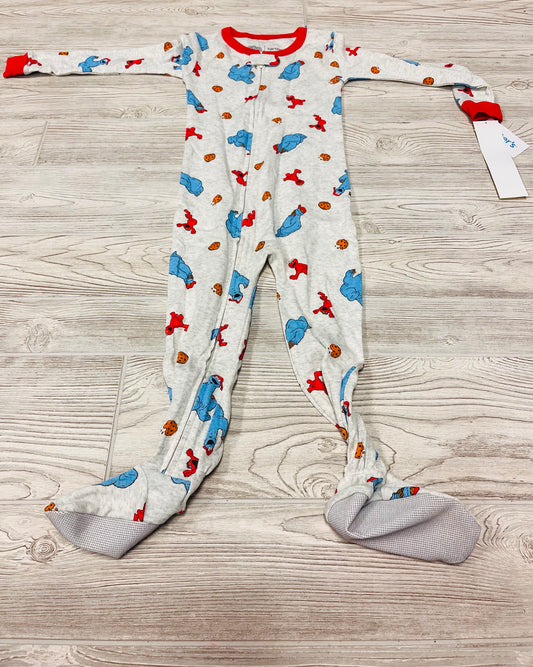 Sesame Street x Carter’s Cookie Monster Zip Up Pajama