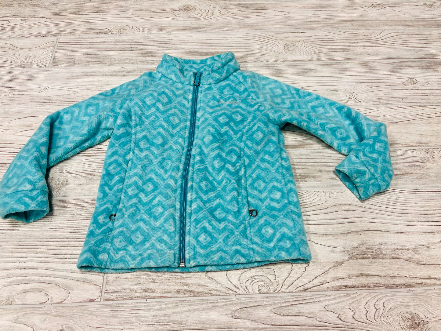 Columbia Girls Zip Up Fleece Jacket