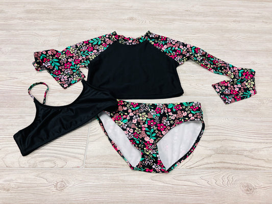 Art Class Three Piece Swimsuit