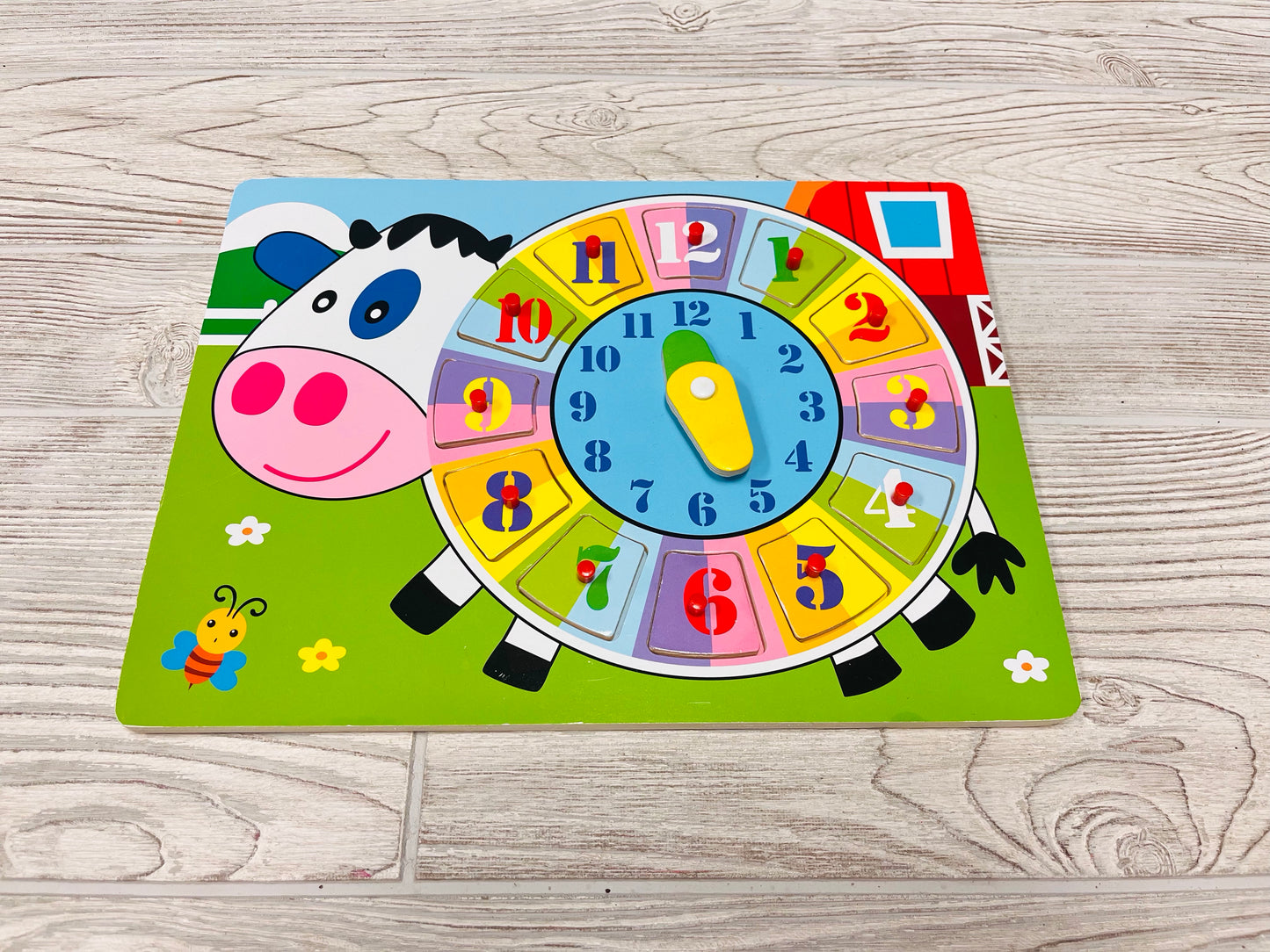 Wooden Clock Puzzle