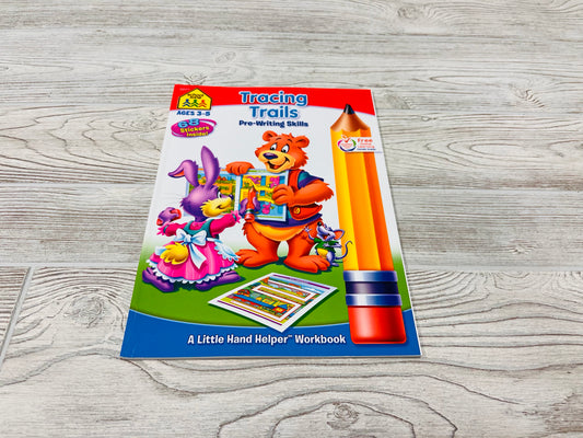 School Zone Tracing Trails Pre-Writing Skills