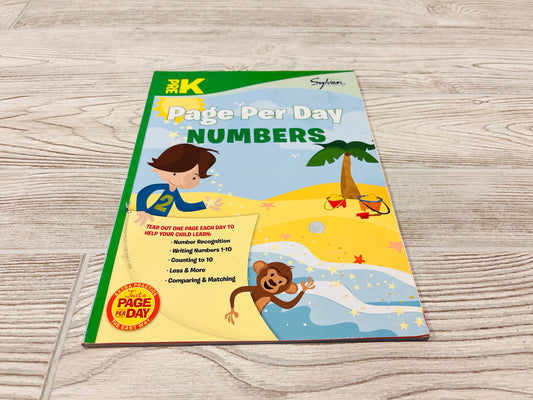 Sylvan Learning PreK Page Per Day - Numbers