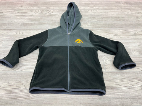 Rivalry Threads Iowa Hawkeyes Zip Up Fleece