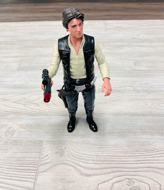 Disney Store Star Wars Han Solo Talking Action Figure