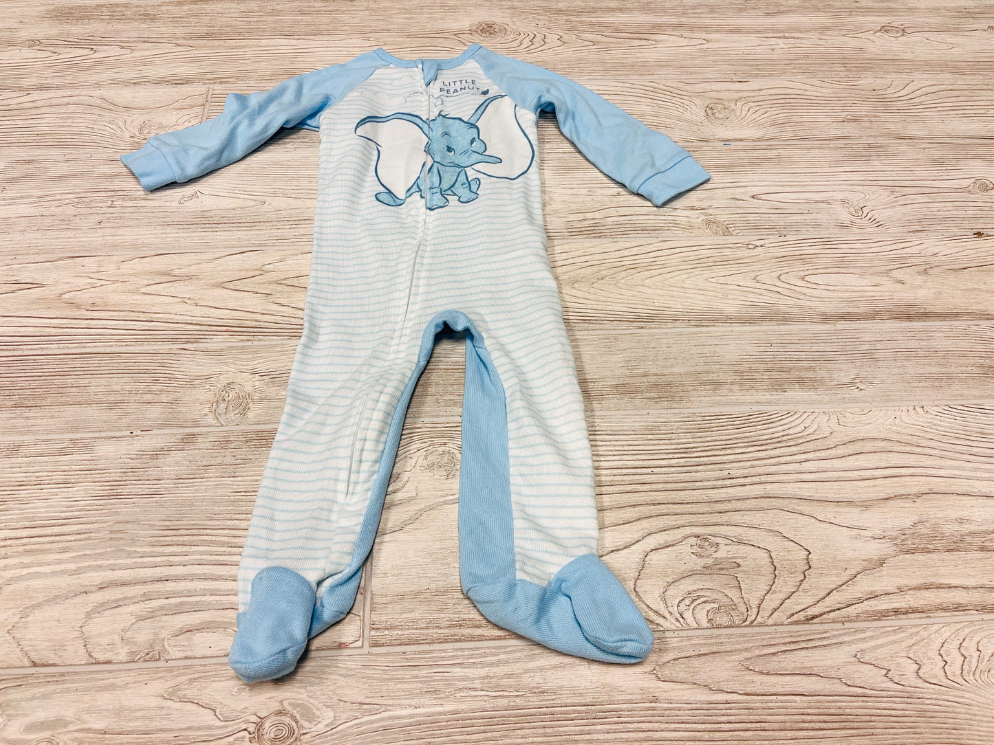 Disney Baby Dumbo “Little Peanut” Zip Up Pajama