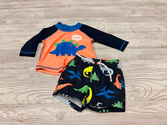 GAP Dinosaur Two Piece Swimsuit